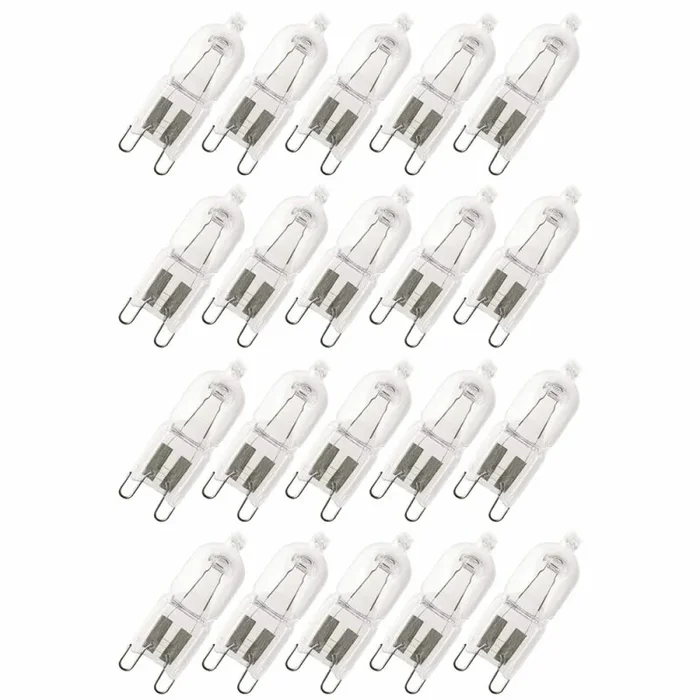 20 x Osram Halogen Stiftsockellampe Backofen 25W G9 230V klar Special 66725 Oven OEM