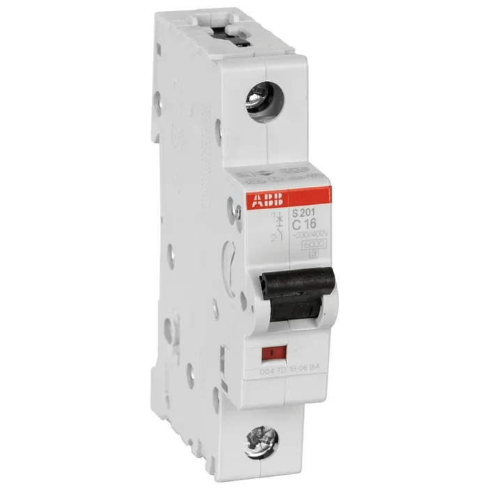 ABB Leitungsschutzschalter S201-C16 C16A 1polig 6kA