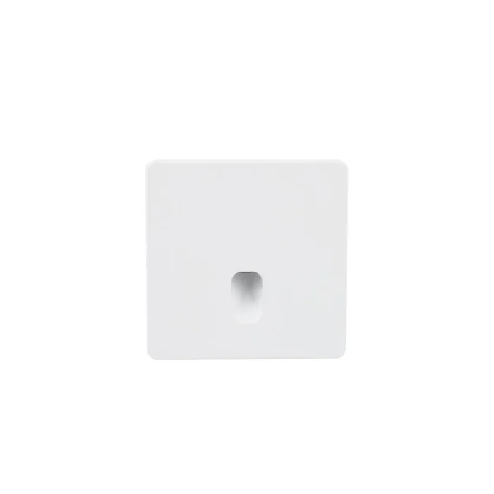 Abdeckung f�r Wandeinbauleuchte ALWAID PRO, eckig, schmaler Lichtkegel, IP20, wei�