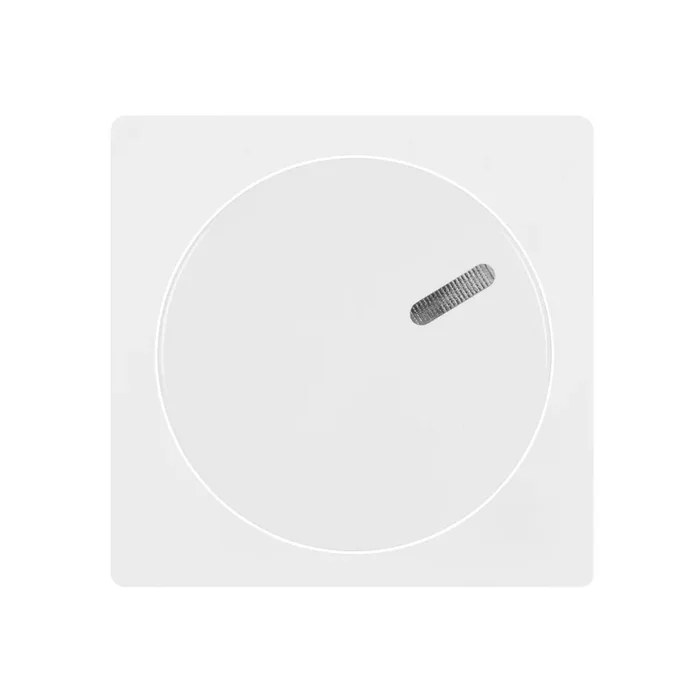 Abdeckung, für Dreh- und Druck-Dimmer, K55®BB, reinweiß