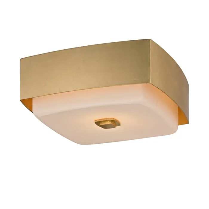 Allure Flush Mount 2-Light LED in Gold Leaf 13L x 13W x 5HC5671-GL