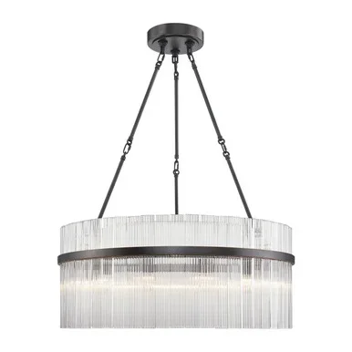 Alora Carlisle 12 Light Chandelier in Urban Bronze – CH314812UB
