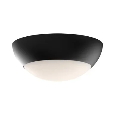 Alora Rubio Two Light Flush Mount in Matte Black/Opal Matte Glass – FM522211MBOP