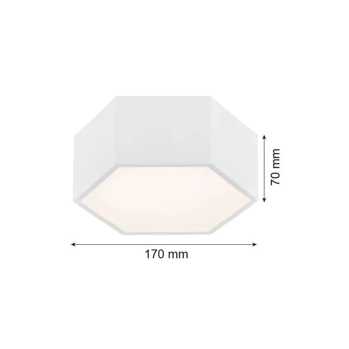 Argon ARIZONA 3828 Deckenleuchte 1x9W/LED 3000K 1150LM IP20