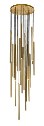 Avenue Lighting Filmore Ave. LED Chandelier in Aged Brass – HF2800-AB