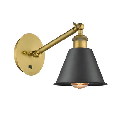 Ballston LED Wall Sconce (317-1W-BB-M8-BK)