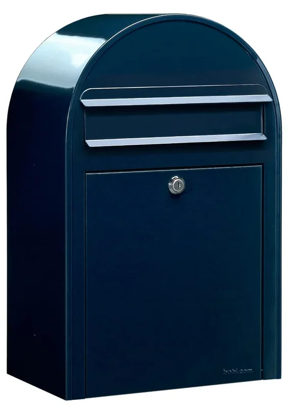 Bobi – Briefkasten Classic 5004 Schwarz Blau