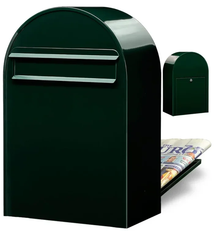 Bobi – Briefkasten Classic B 6064 Schwarz Grün