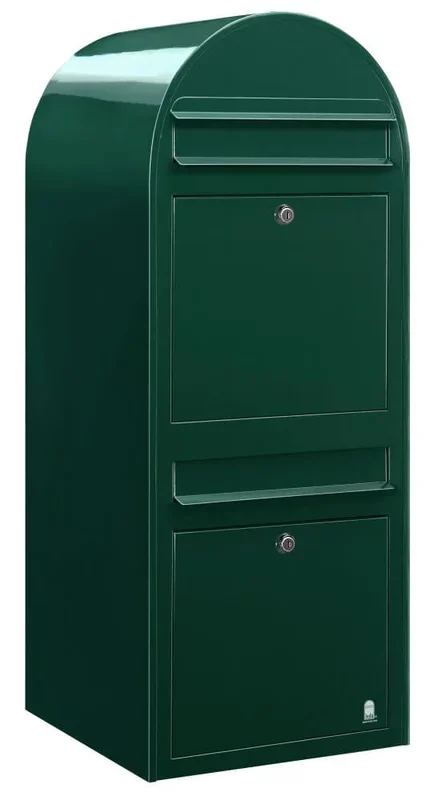 Bobi – Briefkasten Duo 6005 Dunkelgrün