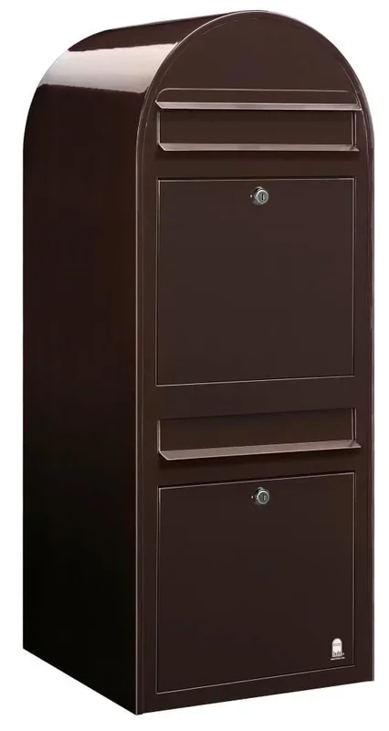 Bobi – Briefkasten Duo 8017 Dunkelbraun