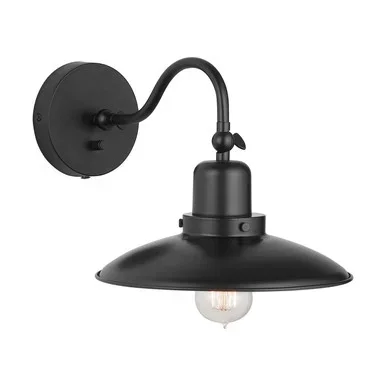 Capital Lighting Dewitt One Light Wall Sconce in Matte Black – 634811MB