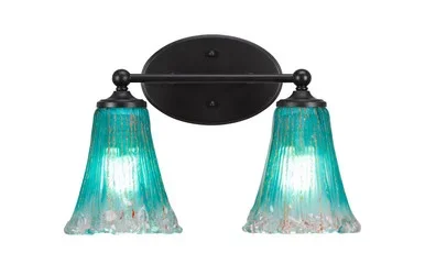 Capri Two Light Bathroom Lighting (5912-MB-725)