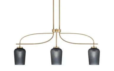 Cavella Three Light Island Pendant (3936-NAB-4252)