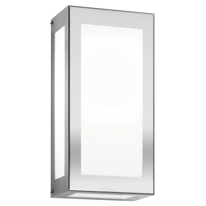 CMD 34/LED/BM Wandleuchte aus Edelstahl IP44 Opalglas 3000K mit Bewegungsmelder