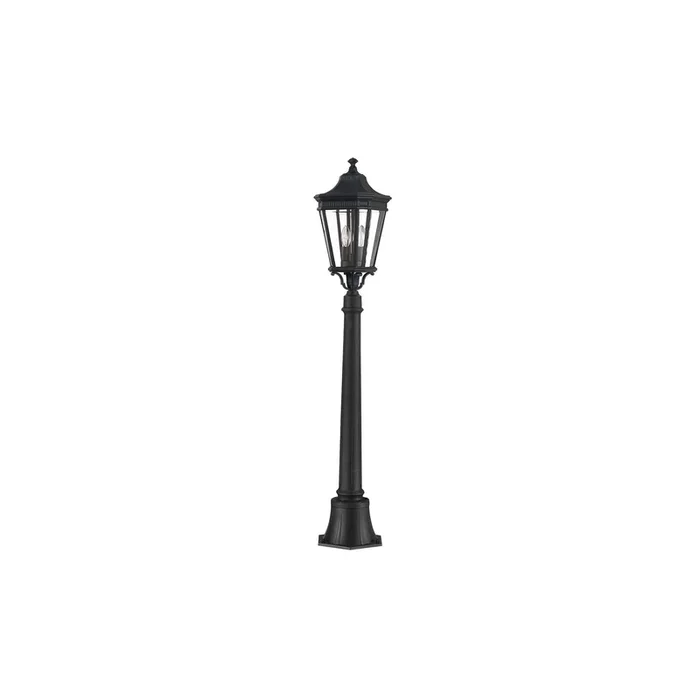 Cotswold Lane Stehleuchte schwarz Feiss FE-COTSLN4-M-BK