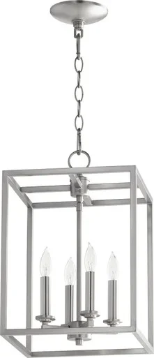 Cuboid Entries Four Light Entry Pendant (6731-4-65)