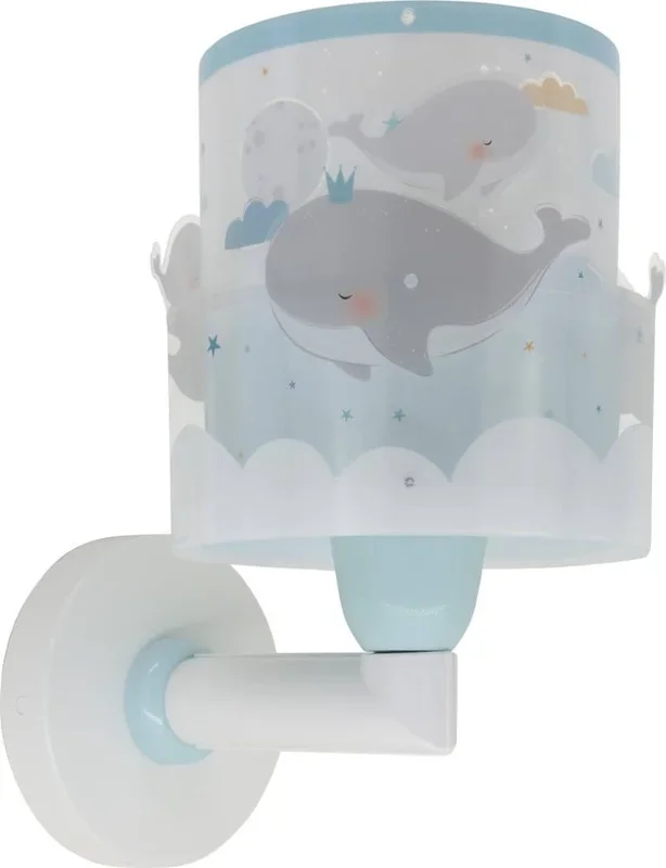 Dalber – Blaue Wandlampe Whale