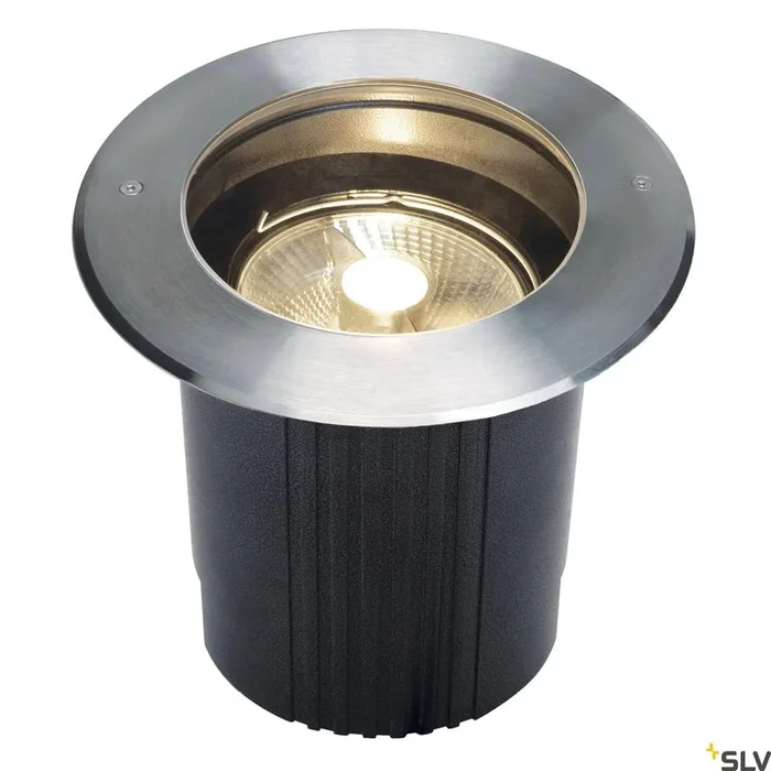 DASAR® 215, Outdoor Bodeneinbauleuchte, QPAR111, IP67, rund, edelstahl 316, max. 75 W