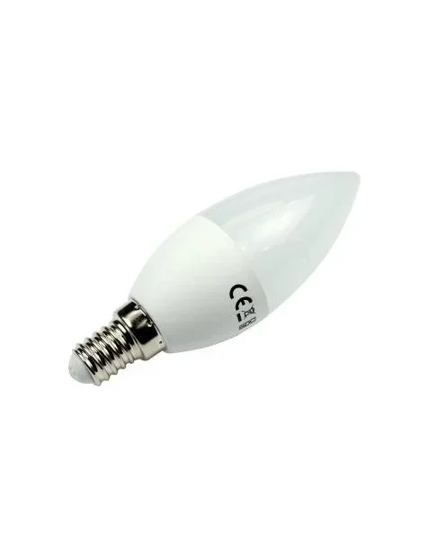 DAVID Communication LED Leuchtmittel Kerzenform E14 180° 3.7W – warmweiß (2700K)