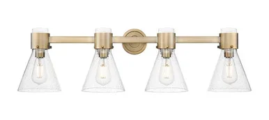 Downtown Urban Four Light Bath Vanity (464-4W-BB-G464C-7SDY)