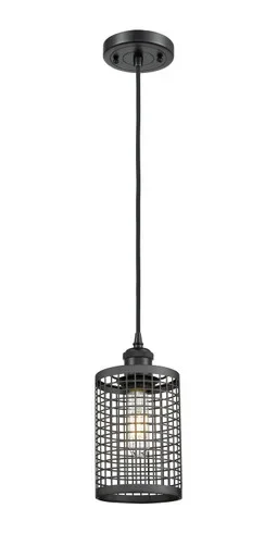 Downtown Urban LED Pendant (516-1P-BK-M18-BK)