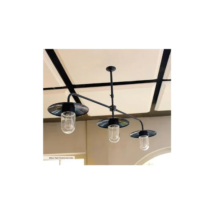 Elebase drievoudige plafondlicht chroom