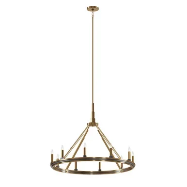 Emmala Ten Light Chandelier (52421BNB)