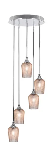 Empire Five Light Pendalier (2145-CH-4253)