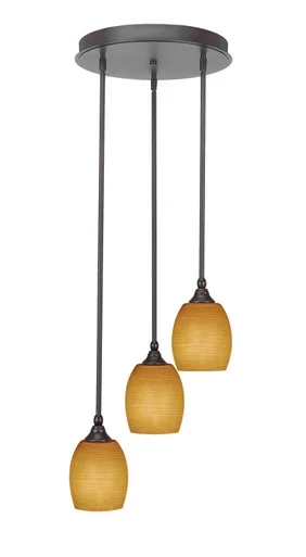 Empire Three Light Cluster Pendalier (2143-DG-625)