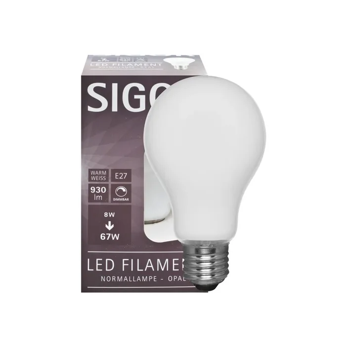 Filament-LED-Lampe AGL-Form opal E27/230V