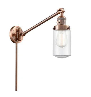 Franklin Restoration LED Swing Arm Lamp (237-AC-G314-LED)