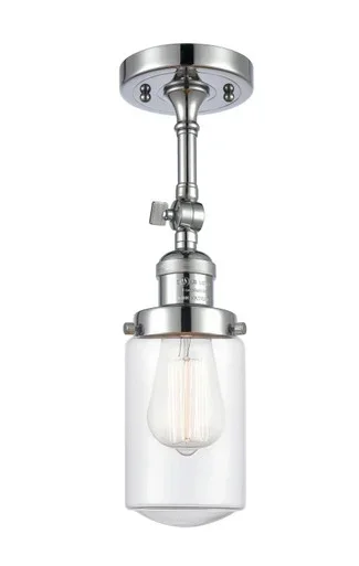 Franklin Restoration One Light Semi-Flush Mount (201F-PC-G312)