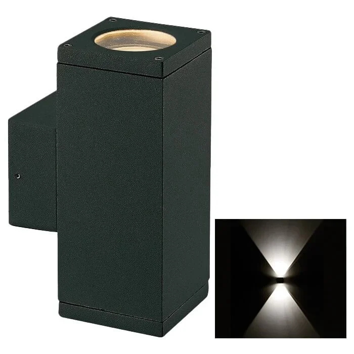 Franssen – Quadratischer Up- und Downlighter Finmotion Schwarz