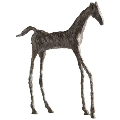 Frilly and Horse Sculpture (00429)