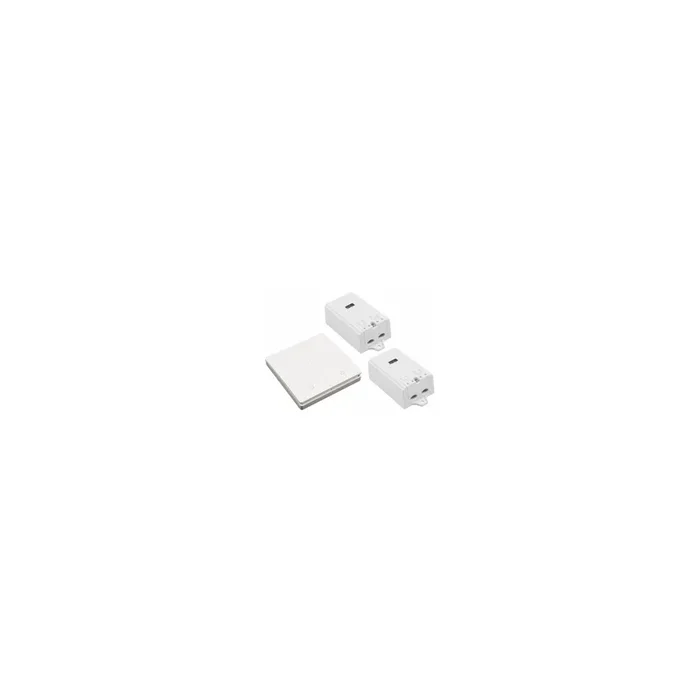 Funk-Schalter Set McPower “Kinetic“ 2x Empfänger + 2-fach Wandtaster, max. 2300W