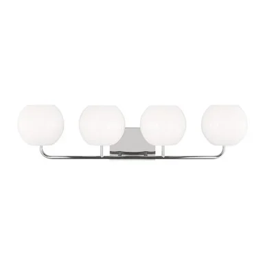 Generation Lighting Rory Four Light Vanity in Chrome – GLV1014CH