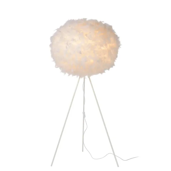 Goosy zachte vloerlamp Ø 50 cm 1xe27 wit