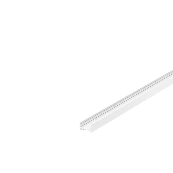 GRAZIA 20, Aufbauprofil, LED, flach, glatt, 1 m, weiß