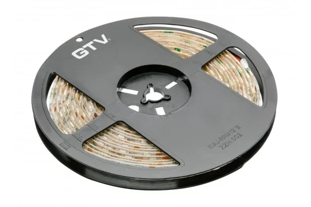 GTV LED Streifen 5m 12V wasserdicht – warmweiß (3200K)