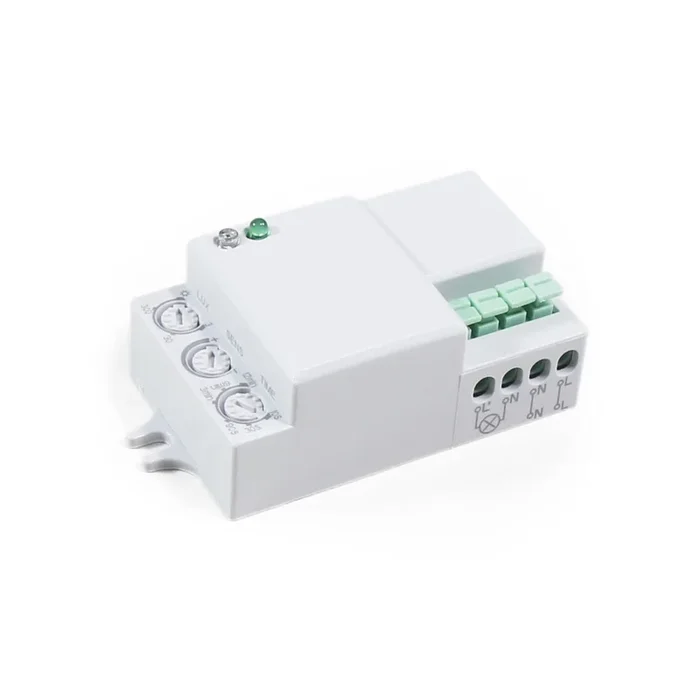 HF / Mikrowellen-Bewegungsmelder McShine “LX-701C“, 360°, 230V / 1.200W, weiß, LED geeignet