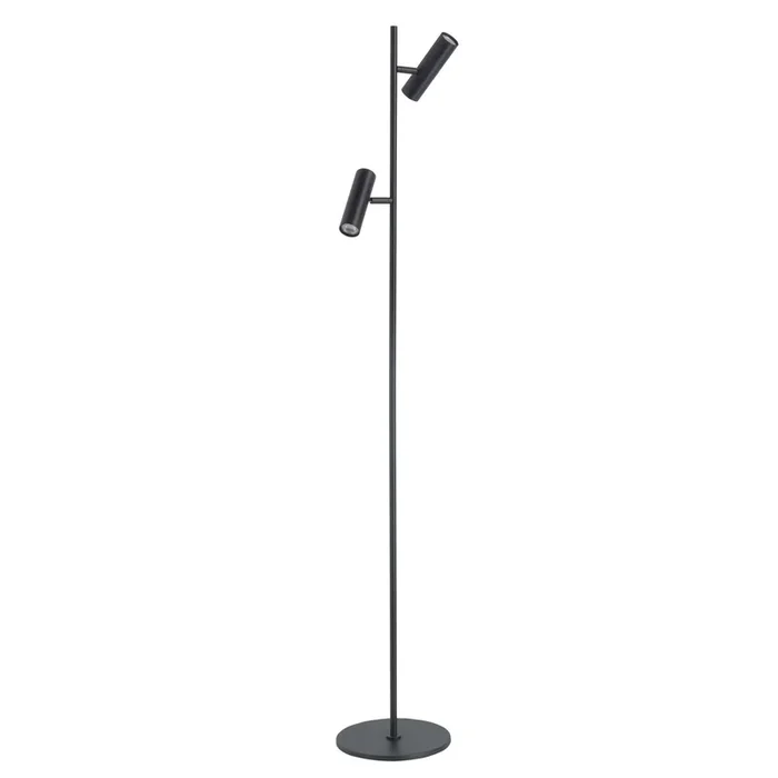 Highlight – Stehlampe Trend 2-flammig schwarz