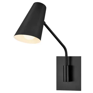 Hinkley Bray LED Swing Arm Wall Sconce in Black – 48310BK