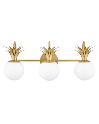 Hinkley Palma LED Vanity in Heritage Brass – 54153HB