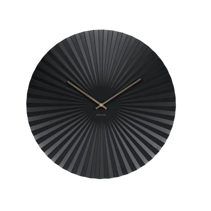 Karlsson – Wanduhr Sensu XL schwarz – Ø 50cm