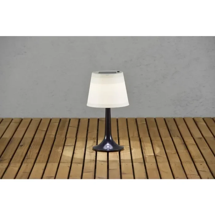 Konstsmide Assisi Solarleuchte LED Schwarz