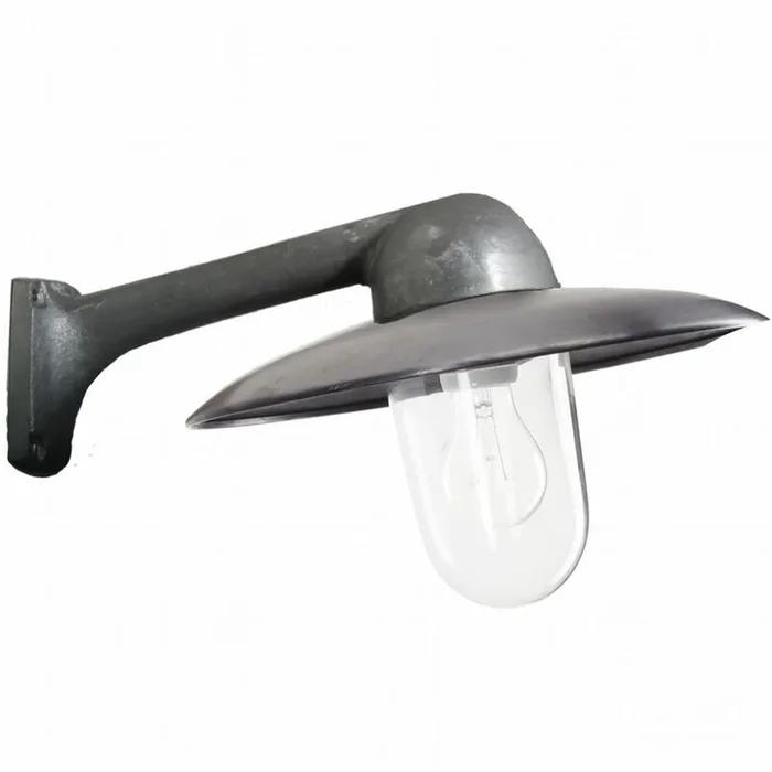 KS – Industrie Außenlampe Fabrique Anthrazit mit dem alten Käufer
