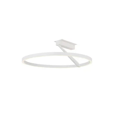Kuzco Lighting Roda LED Semi-Flush Mount in White – SF27724-WH-3WCCT-UNV