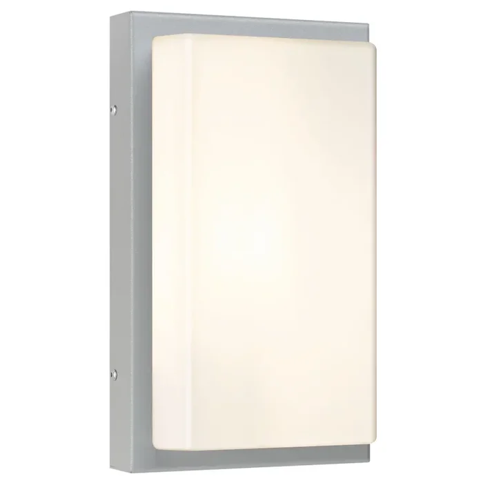 LCD Arber Außenwandleuchte LED Grau, 1-flammig