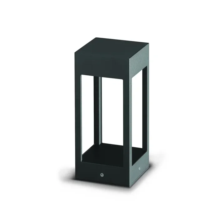 LCD Kisselbach Sockelleuchte LED Schwarz, 1-flammig