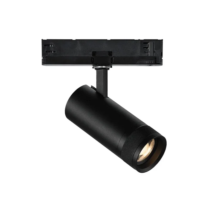LED 3-Phasen Strahler EOS 25W, fokussierbar 20-55�, CRi >90, verstellbar, dimmbar DALI, 25W 3000K 2070lm, schwarz